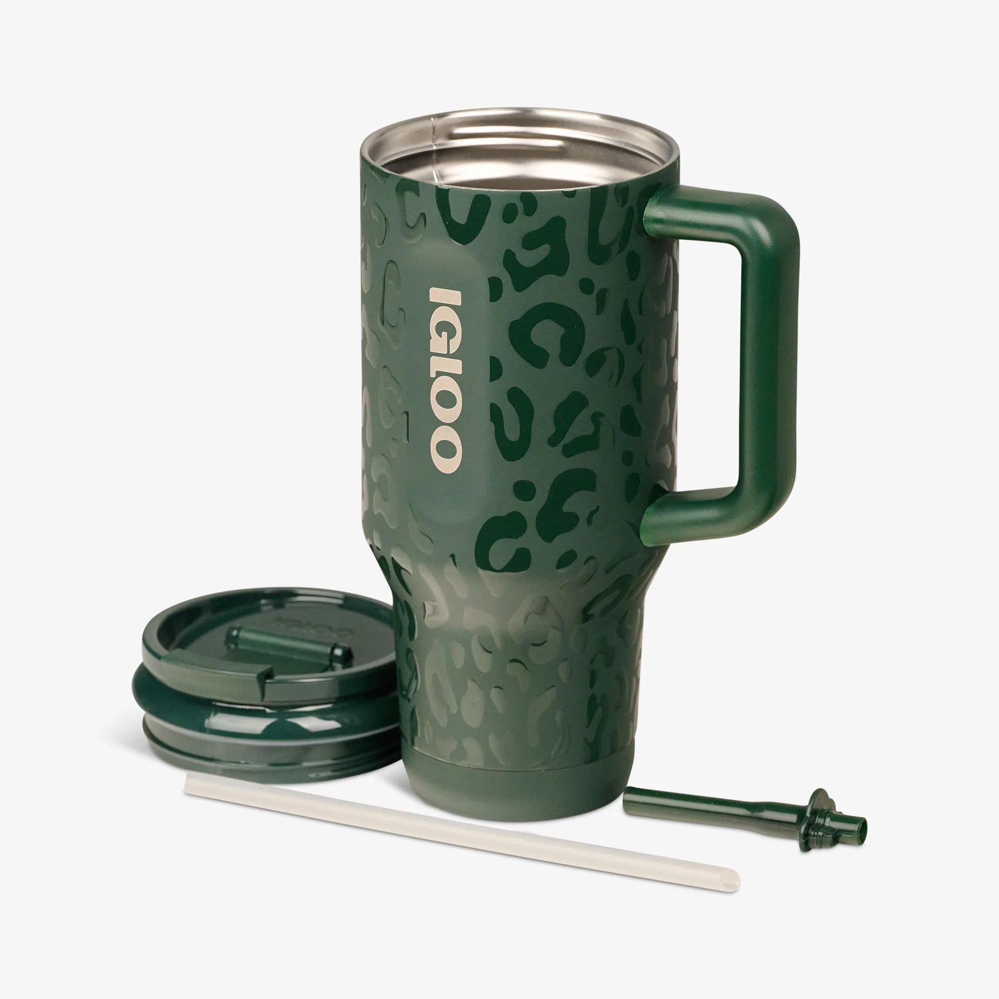 Igloo Coolers NFL 32 Oz Leopard Flip n Sip Travel Mug - Image 3