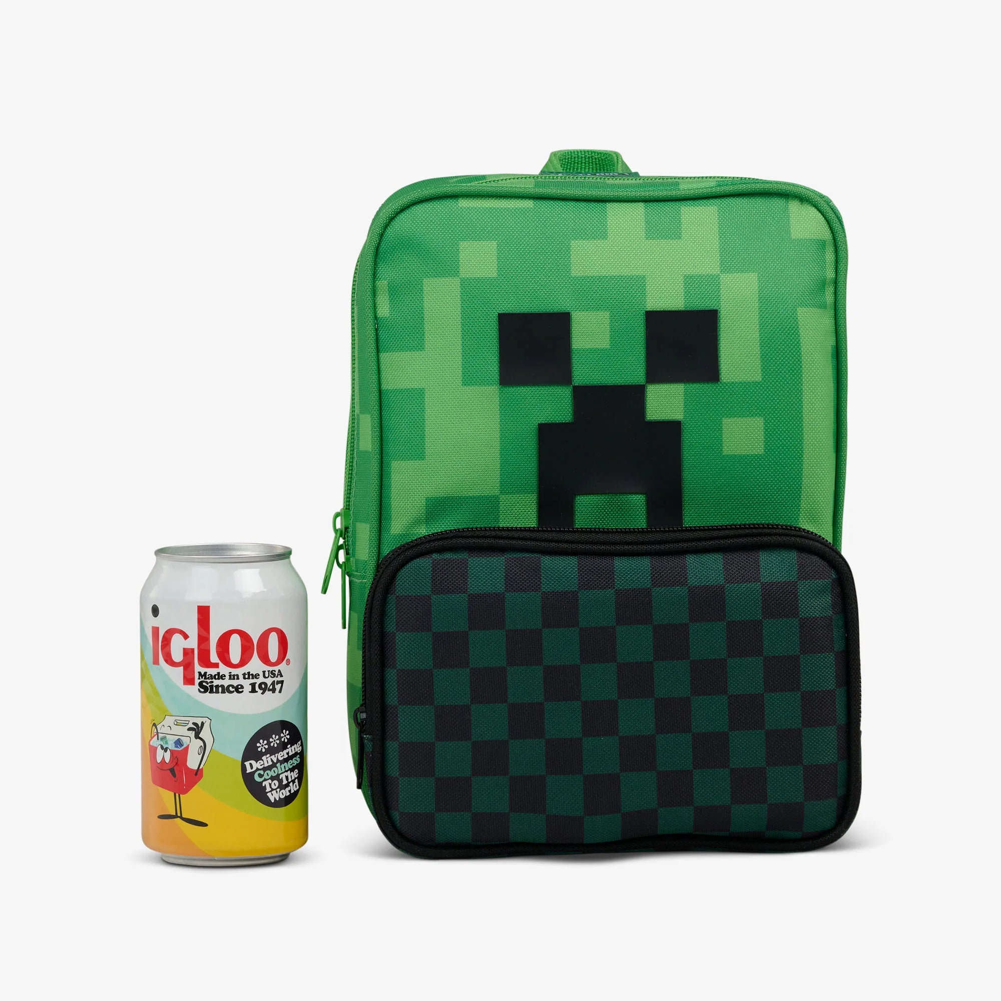 Igloo Coolers Minecraft Creeper 8-Can Crossbody Cooler - Image 5
