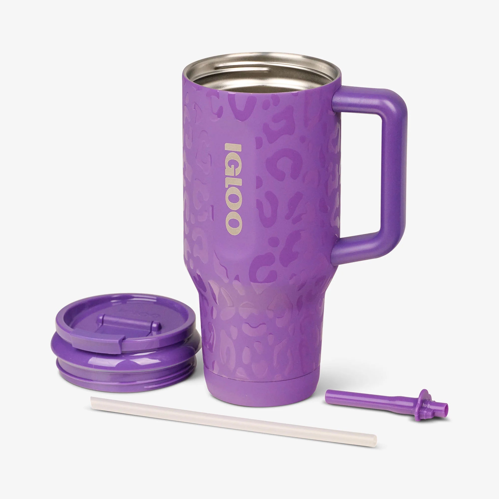 Igloo Coolers NFL 32 Oz Leopard Flip n Sip Travel Mug - Image 9